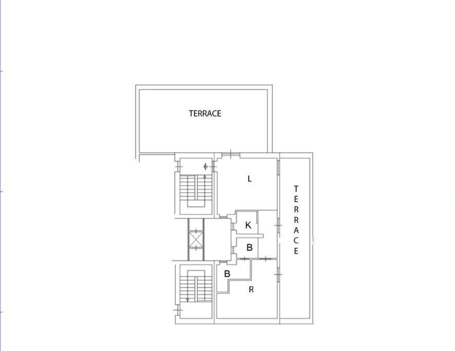Ferienwohnung Rosa'S Terrace Roma Panoramic Penthouse Exterior foto